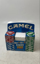 Load image into Gallery viewer, Camel Las Vegas Multicolor Nevada Casino Buy 2 Get 2 Stacks Free Of Chips Box