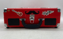 Load image into Gallery viewer, Victrola Red Portable Classic Suitcase Record Player Turntable Not Tested