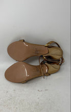 Load image into Gallery viewer, Steve Madden Womens Foxx Gold Stiletto Heel Ankle Strap Sandals Size 9.5M