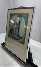 Load image into Gallery viewer, Framed Art Print Little Musician Solo By Bolivian Artist Graciela Rodo Boulanger