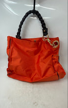 Load image into Gallery viewer, Anteprima Nueve Womens Orange Brown Braided Shoulder Strap Hobo Handbag