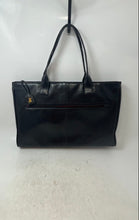 Load image into Gallery viewer, Lou Taylor Womens Black Leather Double Handle Shoulder Handbag With Coin Wallet