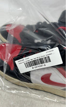 Load image into Gallery viewer, Nike Kids Air Jordan 1 Mid 554725-079 Red White Black Sneaker Shoes Size 6Y