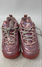 Load image into Gallery viewer, Fila Girls Disruptor II 3XM01304-785 Pink Lace-Up Low Top Sneakers Shoes Size 1