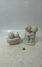 Load image into Gallery viewer, Precious Moments Memories Of Wedding & 50th Anniversary 2 Pcs Ceramic Figurine