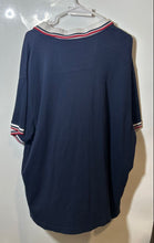 Load image into Gallery viewer, Nautica Mens Blue Cotton Short Sleeve Regular Fit Collared Polo Shirt Size 3XL