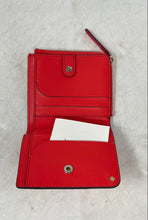 Load image into Gallery viewer, Kate Spade New York Womens Staci Orange Leather Small L-Zip Bifold Wallet