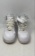Load image into Gallery viewer, Nike Mens Air Force 1 Mid '07 315123-111 All White Mid Top Sneaker Shoes Sz 11.5