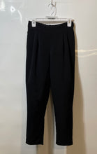 Load image into Gallery viewer, Forever 21 Womens Black Pleated Front Straight Leg Dress Pants Size Small