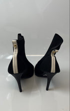 Load image into Gallery viewer, Jorge Bischoff Womens Black Pointed Toe Stiletto Heel Ankle Bootie Size 38