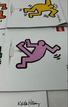 Load image into Gallery viewer, Lot Of 5 Pieces Lego Art Keith Haring Dancing Figures Building Toy Manual Books
