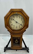 Load image into Gallery viewer, Dunhaven Quartz Westminster Large Brown Wall Hanging Home Decor Clock