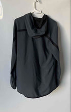 Load image into Gallery viewer, Under Armour Womens Gray Heatgear Hooded Athletic Track Jacket Size M With Tag