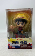Load image into Gallery viewer, Hot Toys Netflix One Piece Cosbaby Bobble Head Luffy Action Figure