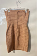 Load image into Gallery viewer, MNG Collection Womens Peach Sleeveless Back-Zip Bodycon Dress Size 6