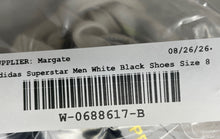 Load image into Gallery viewer, Adidas Womens Superstar C77153 White Black Lace-Up Sneaker Shoes Size 8