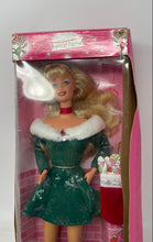 Load image into Gallery viewer, Mattel Barbie Festive Season Special Edition Green Dress Holiday Outfit Doll