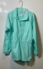 Load image into Gallery viewer, Izod Womens Green Long Sleeve Full-Zip Sport Golf Windbreaker Jacket Size Large