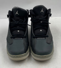 Load image into Gallery viewer, Authentic Nike Boys Jordan Dub Zero Black Gray Sneaker Shoes Size 7Y Stained