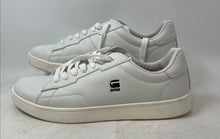 Load image into Gallery viewer, G-Star Raw Denim Womens Cadet White Leather Lace-Up Sneaker Shoes Size 13