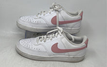 Load image into Gallery viewer, Nike Womens Court Vision Low Next Nature White Pink Sneaker Shoes Size 8.5