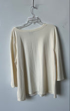 Load image into Gallery viewer, Liz Claiborne Womens Beige Long Sleeve Round Neck Regular Fit Blouse Top Size 2X