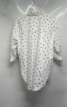 Load image into Gallery viewer, Gloria Vanderbilt Mens White Long Sleeve Button-Up Shirt Size Medium