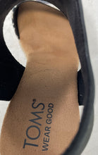 Load image into Gallery viewer, Toms Womens Majorca Brown & Black Side Zip Block Platform Heels Size 6.5