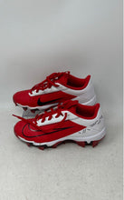 Load image into Gallery viewer, Nike Boys Vapor Edge Shark 2 DH5089-600 Red White Football Cleats Size 2Y