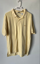 Load image into Gallery viewer, Brooks Brothers Mens Yellow Collared Short Sleeve Polo Shirt Size Large