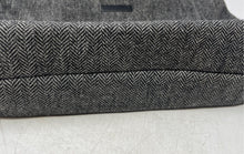Load image into Gallery viewer, Kenneth Cole Reaction Womens Gray Black Herringbone Double Handle Tote Handbag