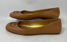 Load image into Gallery viewer, Donna Karan New York Womens Kylee Brown Leather Slip-On Ballet Flats Size 10M