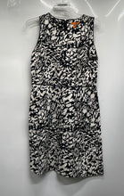Load image into Gallery viewer, Tory Burch Womens Black White Abstract Print Back Zip Sheath Dress Size 8