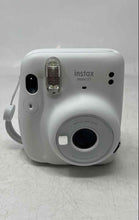Load image into Gallery viewer, Fujifilm Instax Mini 11 White Built-In Flash Instant Film Camera Not Tested