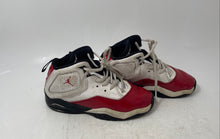 Load image into Gallery viewer, Nike Kids Air Jordan B'Loyal White Red Leather Lace-Up Basketball Shoes Size 1Y