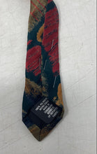 Load image into Gallery viewer, Cabralli Collection Mens Multicolor Printed Adjustable Pointed Tie One Size
