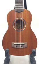 Load image into Gallery viewer, Kahua Brown Mahogany 4-String Folk World Musical Soprano Ukulele Instrument