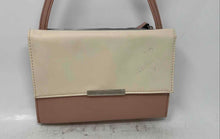 Load image into Gallery viewer, Nine West Womens Pink Beige Zipper Inner Pockets Shoulder Handbag