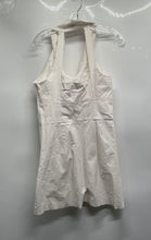 Load image into Gallery viewer, Armani Exchange Womens White Sleeveless Halter Neck Short Mini Dress Size 10