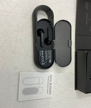 Load image into Gallery viewer, Robert Half Soul Buddies Black Wireless Earbuds Bluetooth Speaker Not Tested