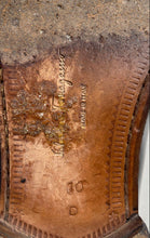 Load image into Gallery viewer, Authentic Salvatore Ferragamo Mens Black Monk Strap Dress Shoes Size 10D Damaged
