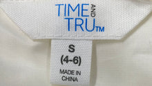 Load image into Gallery viewer, Time And Tru Womens Winter White Faux Fur Sleeveless Lined Vest Size Small