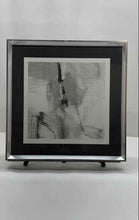 Load image into Gallery viewer, Wall Hanging Home Decor Mat Soft Gray And ED Framed Abstract Art Print