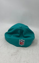 Load image into Gallery viewer, New Era Mens Green Embroidered NFL Miami Dolphins Baseball Cap Size S-M