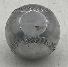Load image into Gallery viewer, Collectible Silver Color Baseball Shaped Novelty Gift Tabletop Paperweight