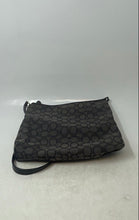 Load image into Gallery viewer, Coach Womens Brown Signature Print Adjustable Strap Shoulder Crossbody Bag