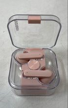 Load image into Gallery viewer, Airbuds Pink Air Lucent II Wireless Bluetooth Earbuds With Case Untested
