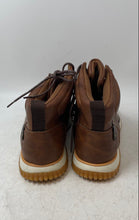 Load image into Gallery viewer, New York & Company Mens Gideon Brown Leather Lace-Up Ankle Boots Size 10