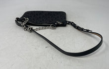 Load image into Gallery viewer, Michael Kors Womens Black Signature Print Leather Adjustable Strap Fanny Pack