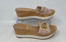 Load image into Gallery viewer, Michael Kors Womens Warren Beige Light Pink & White Platform Slide Sandals Sz 7M